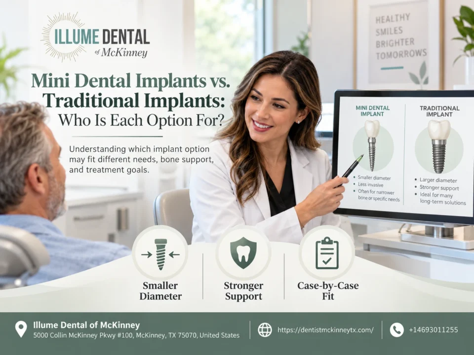 mini dental implants vs. traditional implants