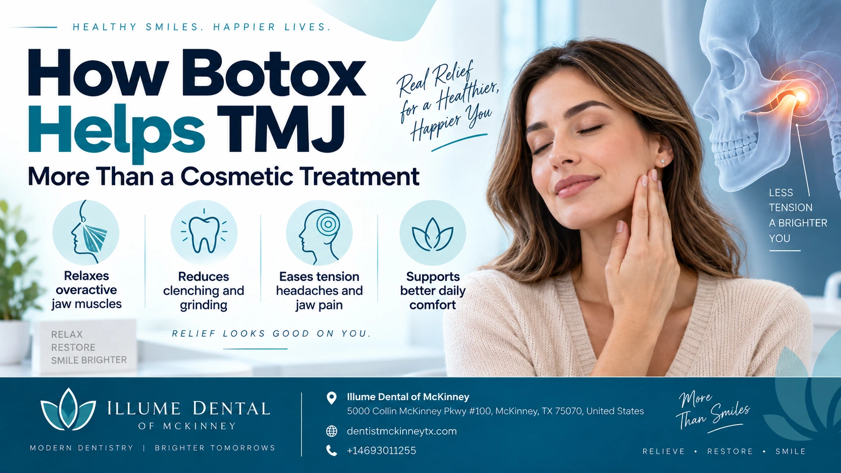 Botox for TMJ: Beyond Wrinkles & Facial Aesthetics