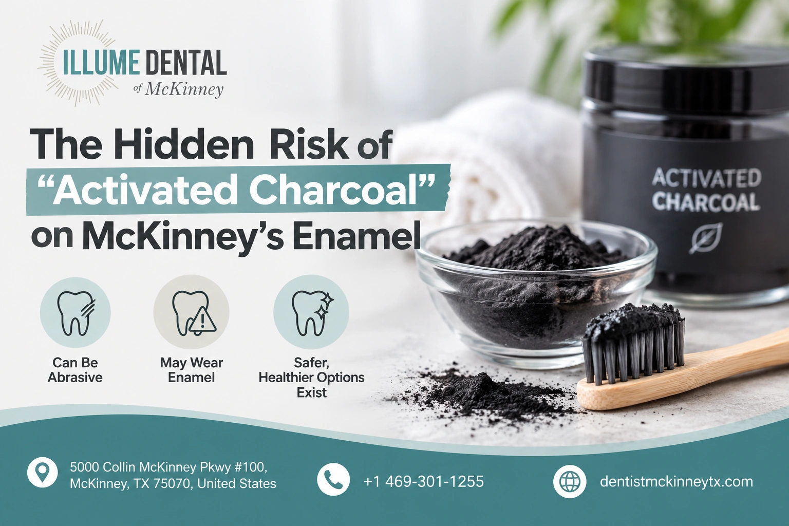 The Hidden Risk of “Activated Charcoal” on McKinney’s Enamel 1 the hidden risk of activated charcoal