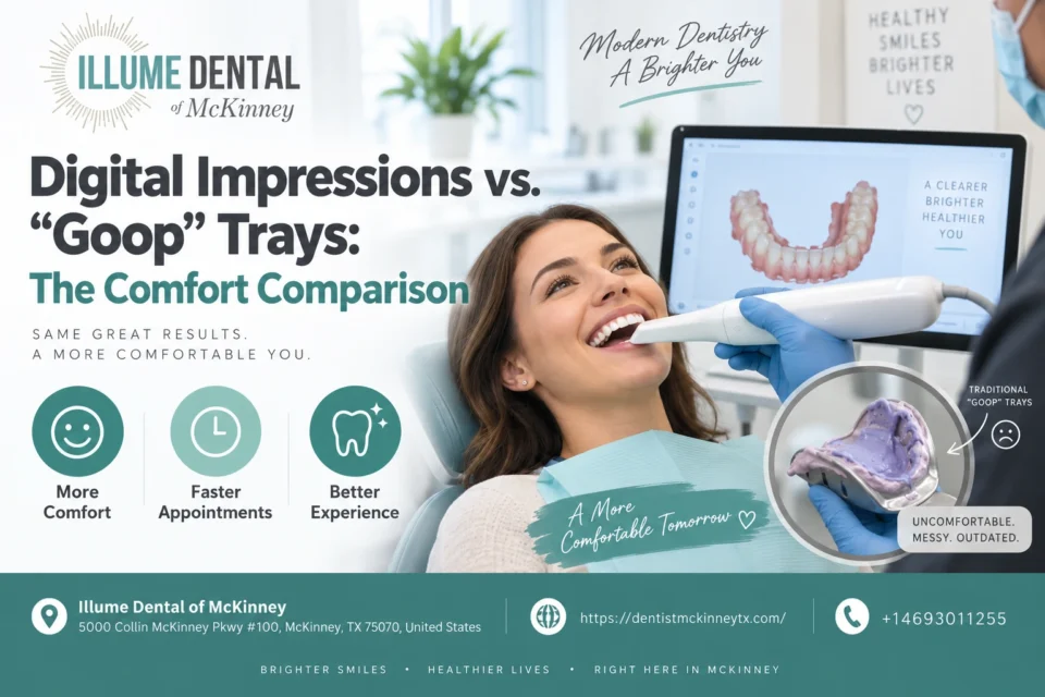 Digital Impressions vs. Goop trays