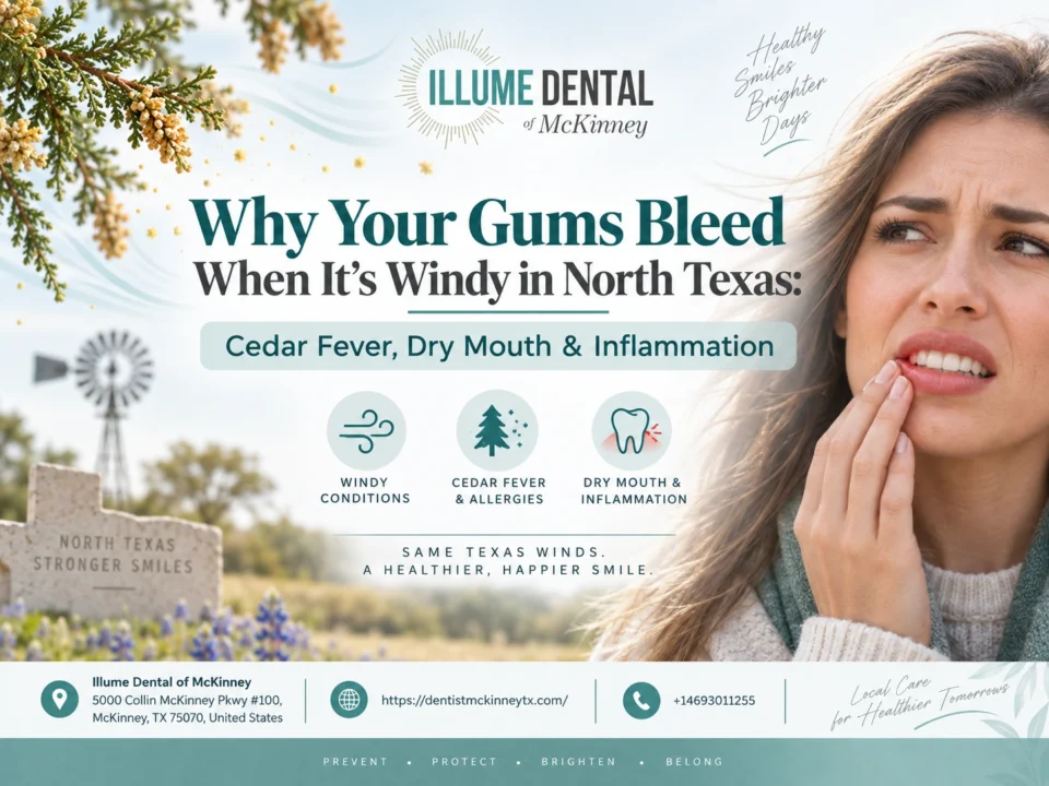 Why Your Gums Bleed When It’s Windy in North Texas