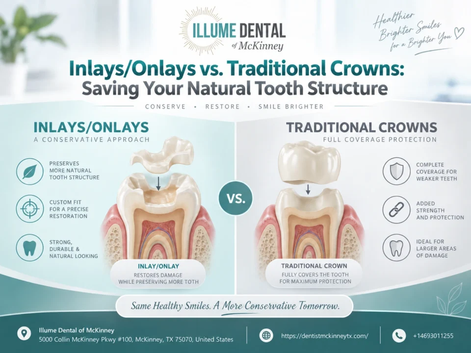 Inlays/Onlays vs. Traditional Crowns