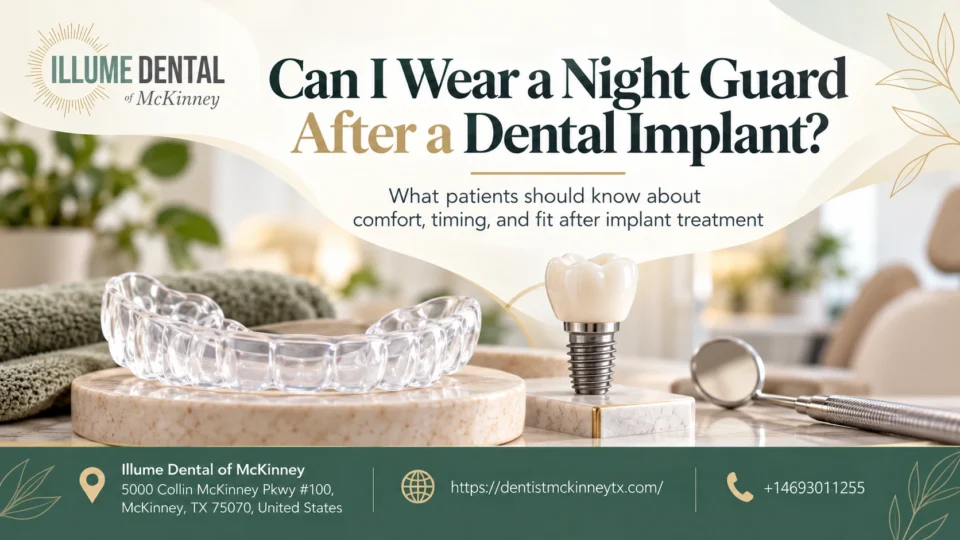 Can I Wear a Night Guard After a Dental Implant?